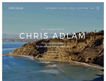 Tablet Screenshot of chrisadlam.com
